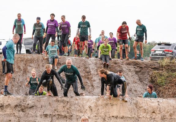 Schon beim letzten Rennen ging das Helios Team bis an seine Grenzen. Aber dank gegenseitiger Unterstützung kamen alle ins Ziel