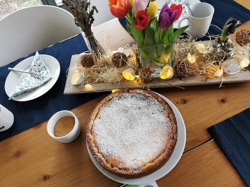 Honig im Topf Rezept Kaesekuchen