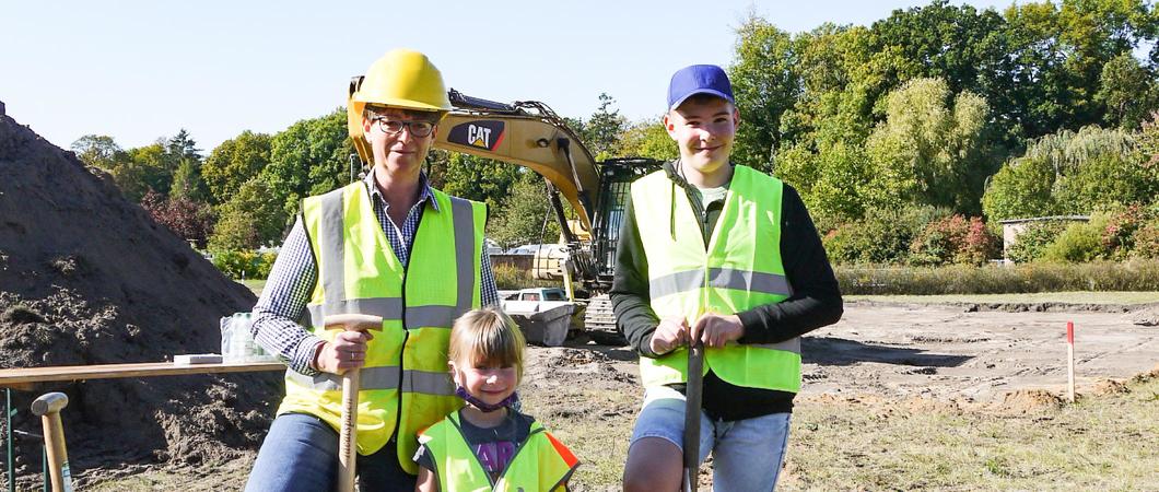 Im Herbst hat ein langjährig geplantes Bauprojekt begonnen, das 2022 fertiggestellt sein soll.