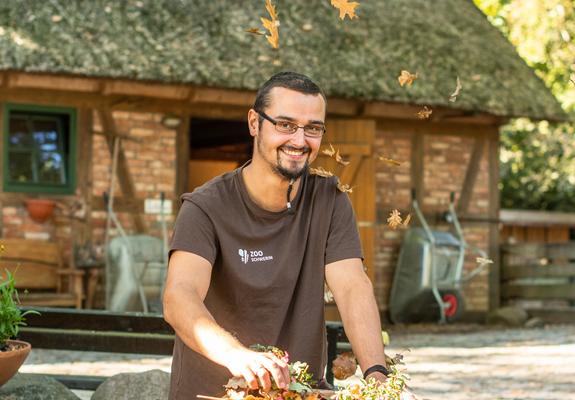 Beim Frühjahrserwachen im Zoo wird angepackt und aufgeräumt