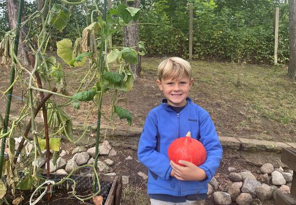 Mit einer Familienfeier starten die Kinder der Kita gGmbH in den Herbst. Das Fest steht dabei ganz im Zeichen des eigenen Gemüseanbaus der Naturkita: Die gemeinsame Ernte, spaßige Bastelaktionen und leckeres Essen versprechen ein tolles Beisammensein.