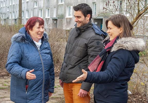 Junge Familie sieht Potenzial und setzt sich für die Gemeinschaft ein