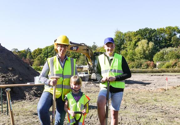 Im Herbst hat ein langjährig geplantes Bauprojekt begonnen, das 2022 fertiggestellt sein soll.