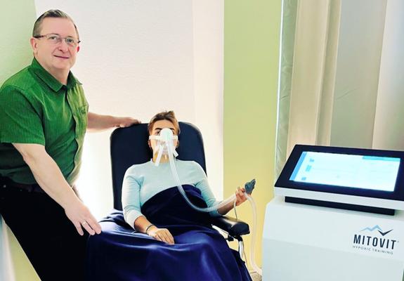 Olaf Winkler (l.) ist Ernährungsberater und Leiter des Gesundheitszentrums Lebensfreude in der Amtstraße, Foto: Gesundheitszentrum Lebensfreude