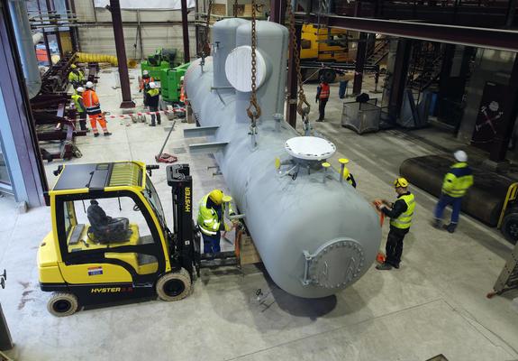 Fast ein Jahr schon wird am Heizkraftwerk in Schwerin Süd die alte Technik nach fast 30 Jahren durchgehenden Betriebs schrittweise deinstalliert.