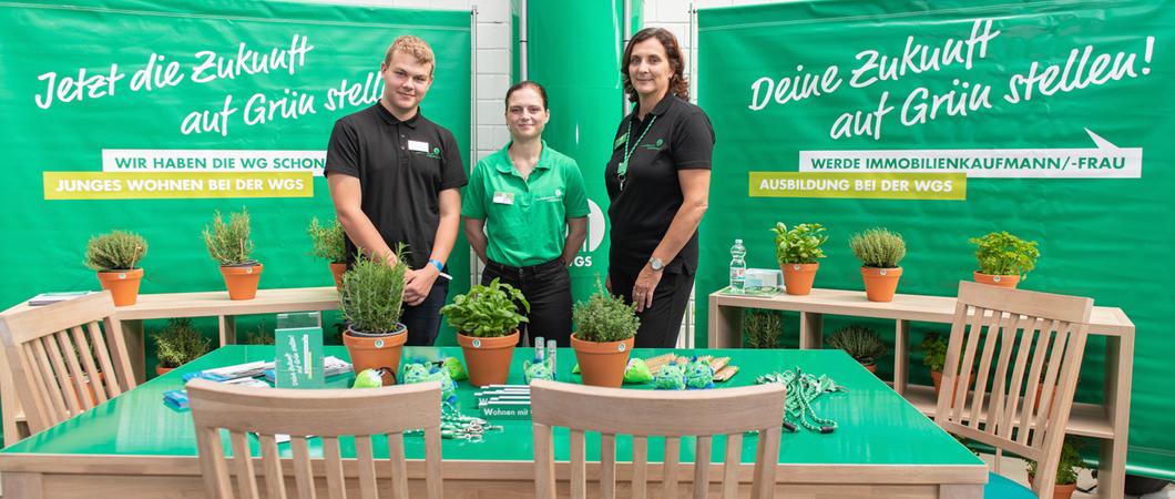 Wer Lust auf eine abwechslungsreiche Ausbildung mit einer Mischung aus Büro und Kundenkontakt hat, der sollte am 8. September beim SVZ-Lehrstellentag am Messestand der WGS vorbeischauen, Foto: maxpress