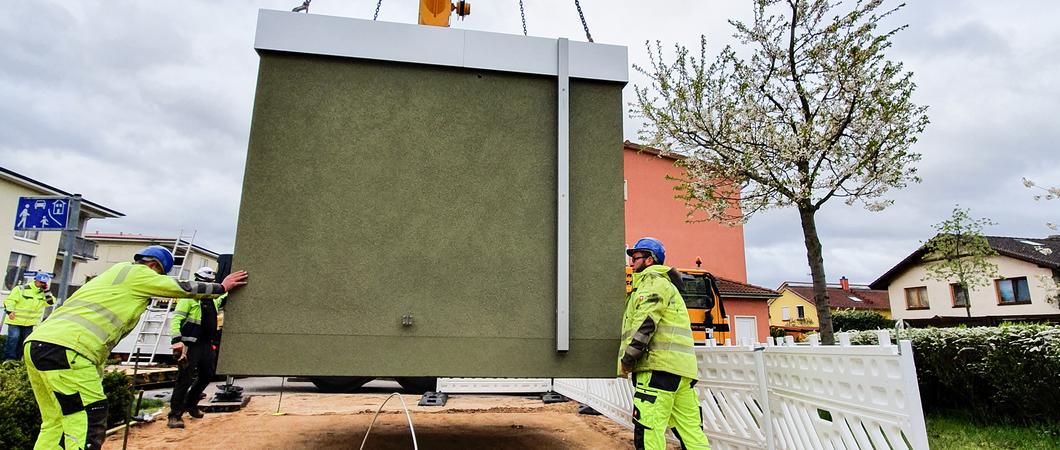 Der Ausbau des city.kom Glasfasernetzes geht weiter. In der neuen Gartenstadt wurde ein weiterer sogenannter Point of Presence (PoP) aufgestellt