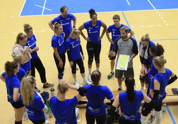 Der SSC Palmberg Schwerin darf nach einer Woche Quarantäne wieder in den Trainingsbetrieb einsteigen.