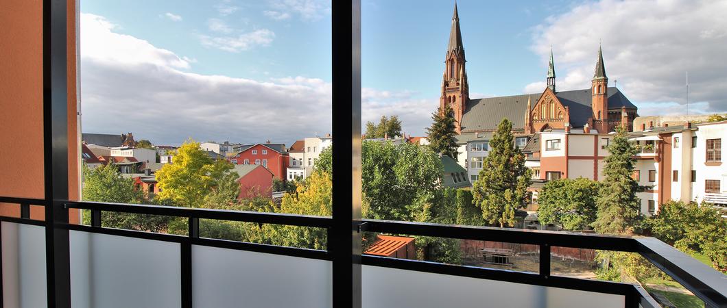 Wunderbarer Ausblick aus den neuen Wohnungen in der Arsenalstraße