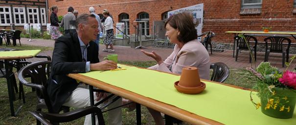 Am vergangenen Samstag, den 3. September 2022, öffnete die Volkshochschule Schwerin ihre Türen für alle Interessierten.