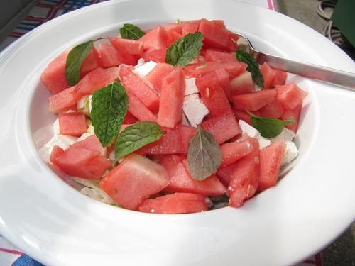 Hauspost Honig-im-Topf Melonensalat