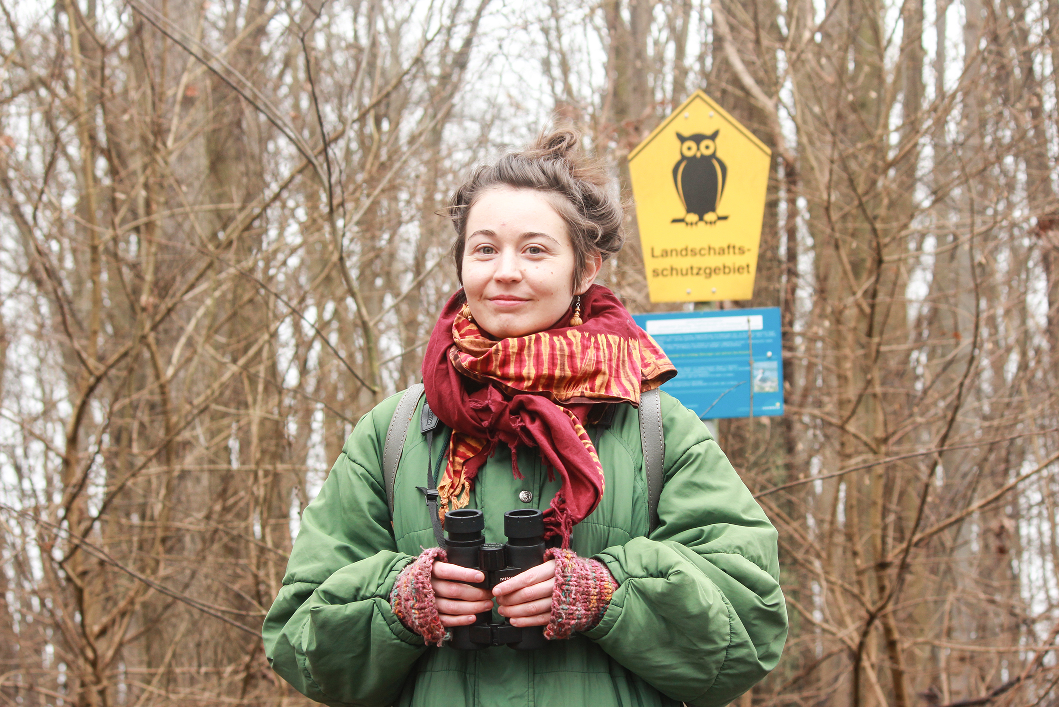 Vögel haben es Alice Samuels besonders angetan, deshalb ist sie oft in der Natur unterwegs,