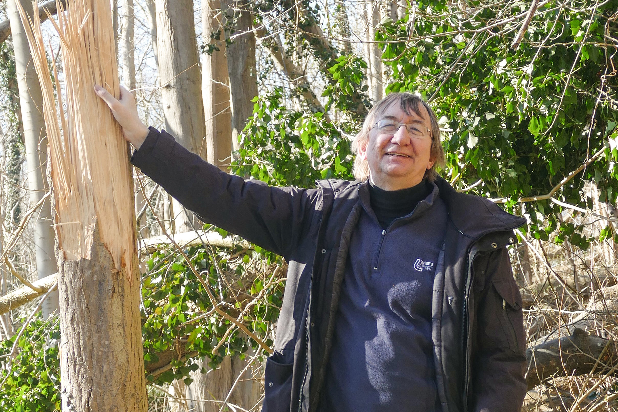 Im März waren wir im Hellbachtal bei Neubukow, direkt nach dem ersten Frühjahrs-Sturm.